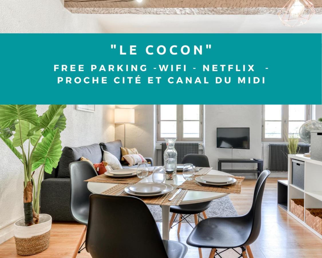 Апартаменты Le Cocon / Free Parking / Wifi / Netflix Каркассон Экстерьер фото